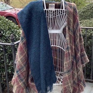 Boyne Valley Weavers cape with attached scarf